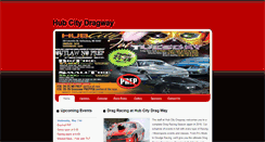 Desktop Screenshot of hubcitydragway.com